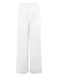 Isabelle Blanche lace trousers - Neutrals