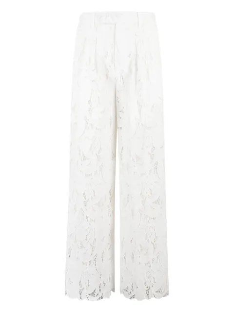 Isabelle Blanche lace trousers