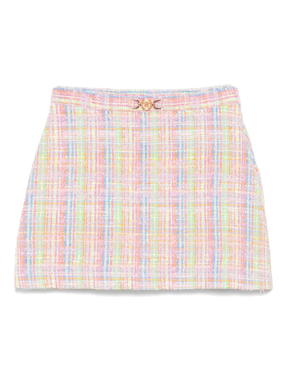 Versace Kids Tweed A-lijn rok Roze
