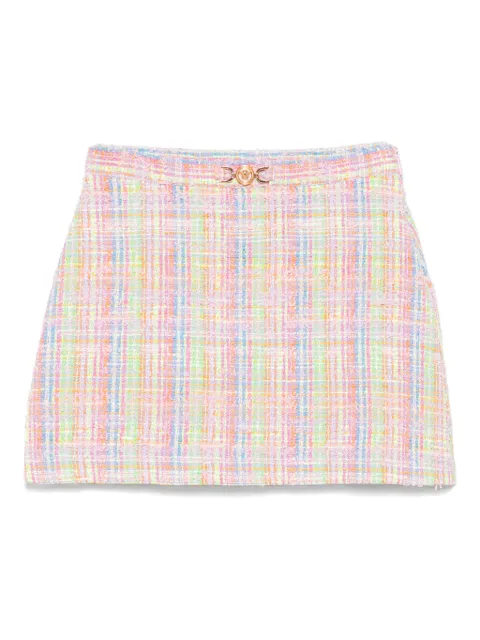 Versace Kids tweed A-line skirt