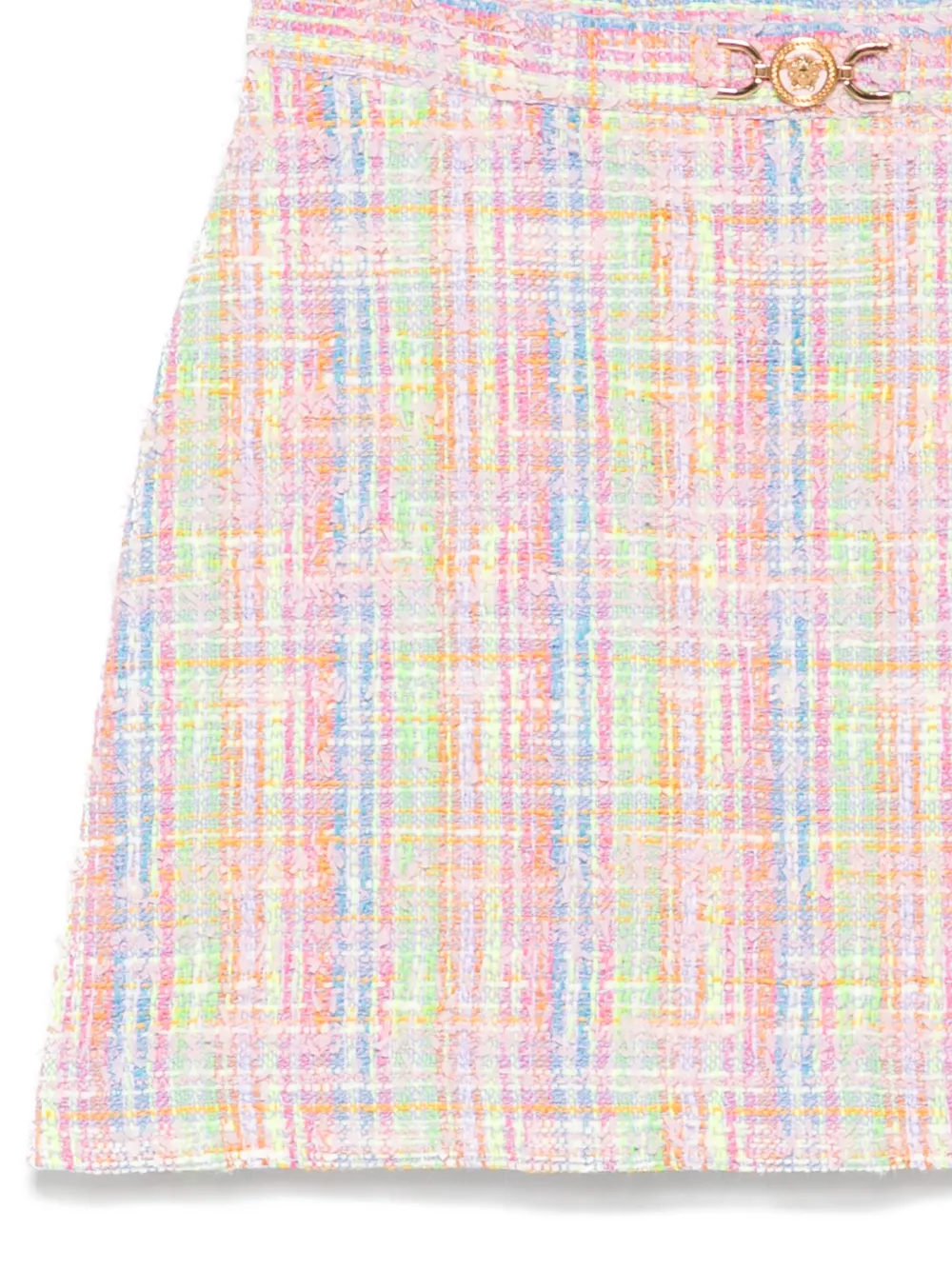 Versace Kids Tweed A-lijn rok Roze