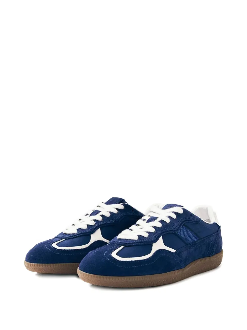 ALOHAS Tb.490 suede panelled sneakers Blue