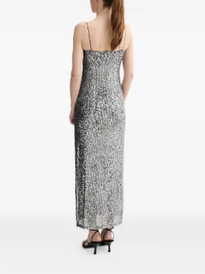alohas delicate strap knit dress White Knit Bodycon Dress With Spaghetti Straps