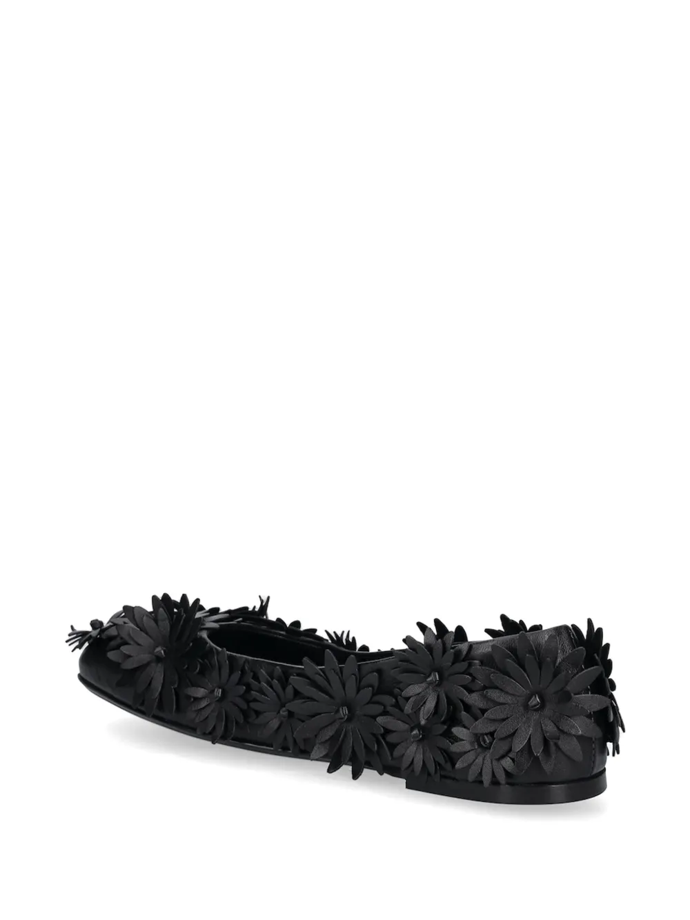 AGL Ceramic Full Flowers ballet flats Black