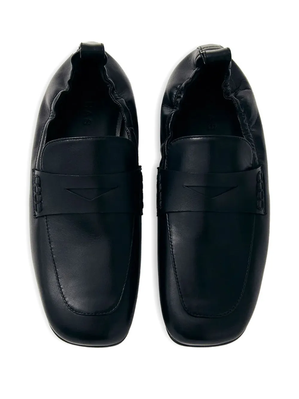 ALOHAS elastic-back penny loafers Black