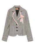 John Galliano Pre-Owned 1990s single-breasted blazer - Grey
