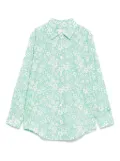 MC2 Saint Barth Kids floral-print shirt - Green