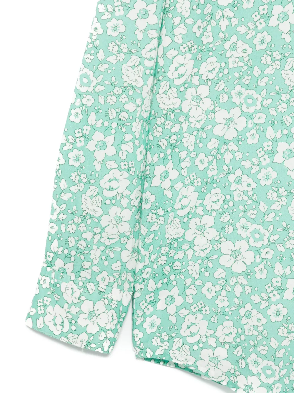 MC2 Saint Barth Kids Shirt met bloemenprint Groen