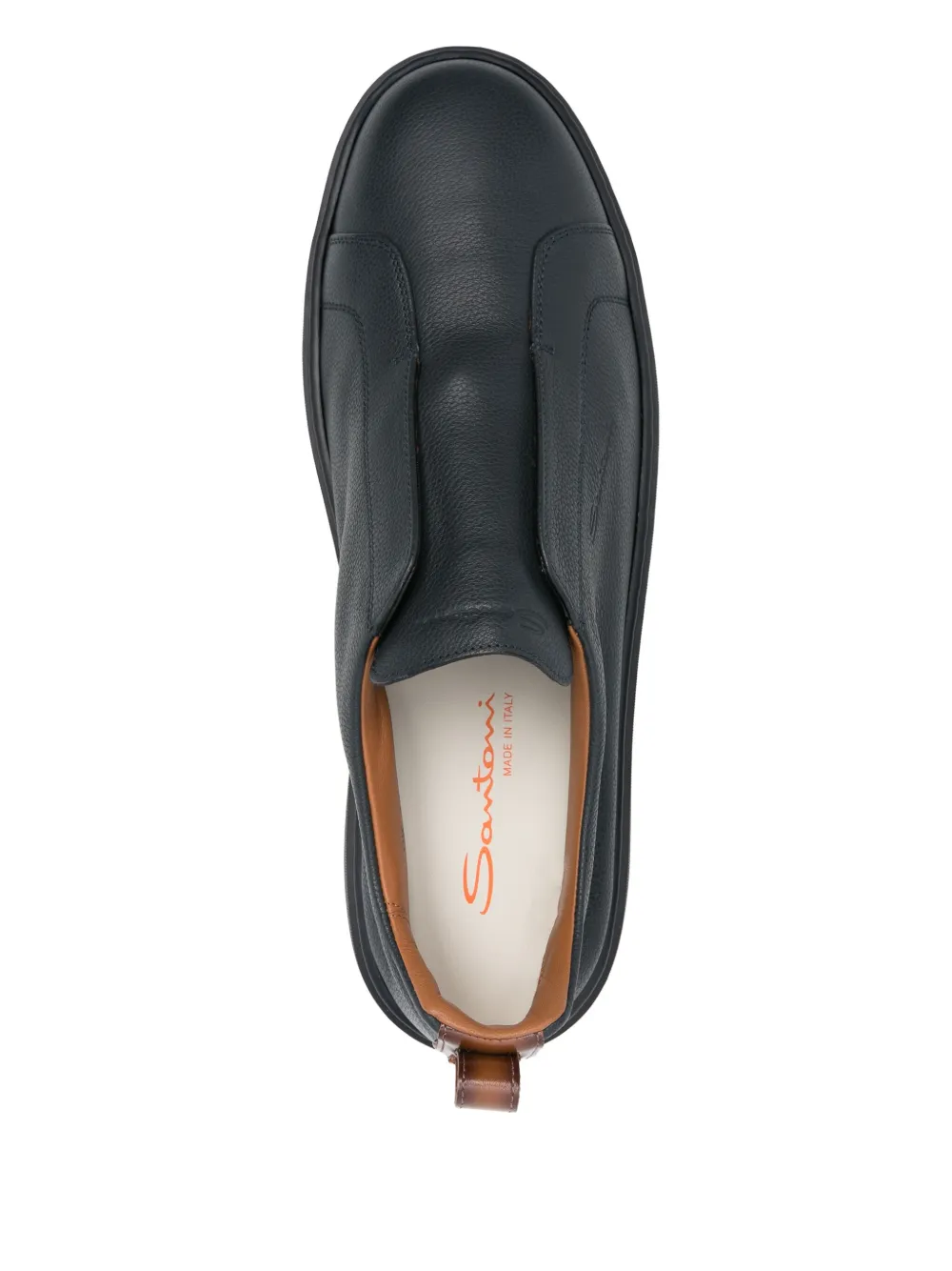 Santoni slip-on sneakers Blue
