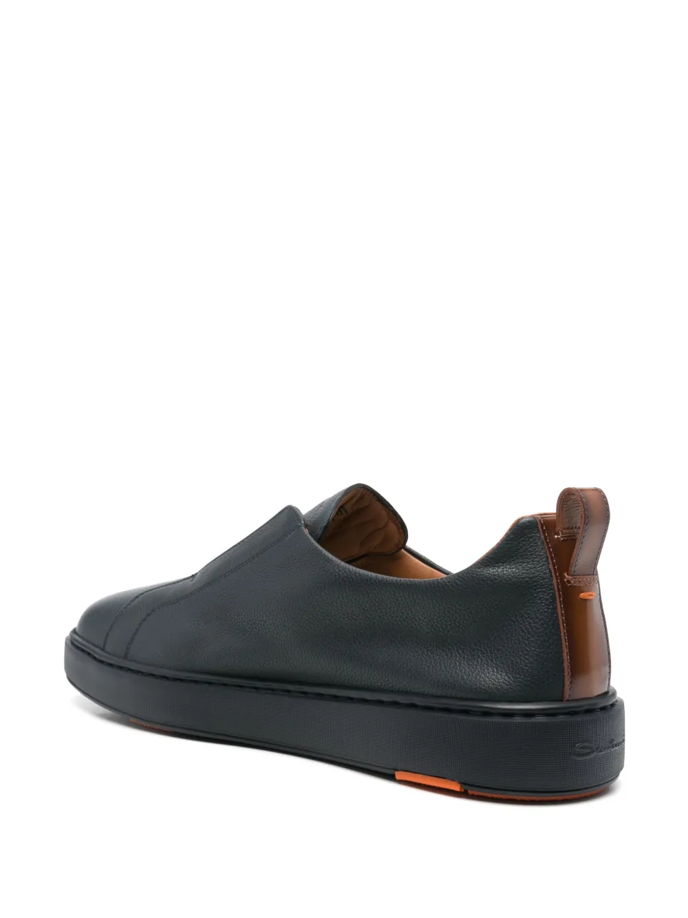 Santoni slip-on sneakers Blue