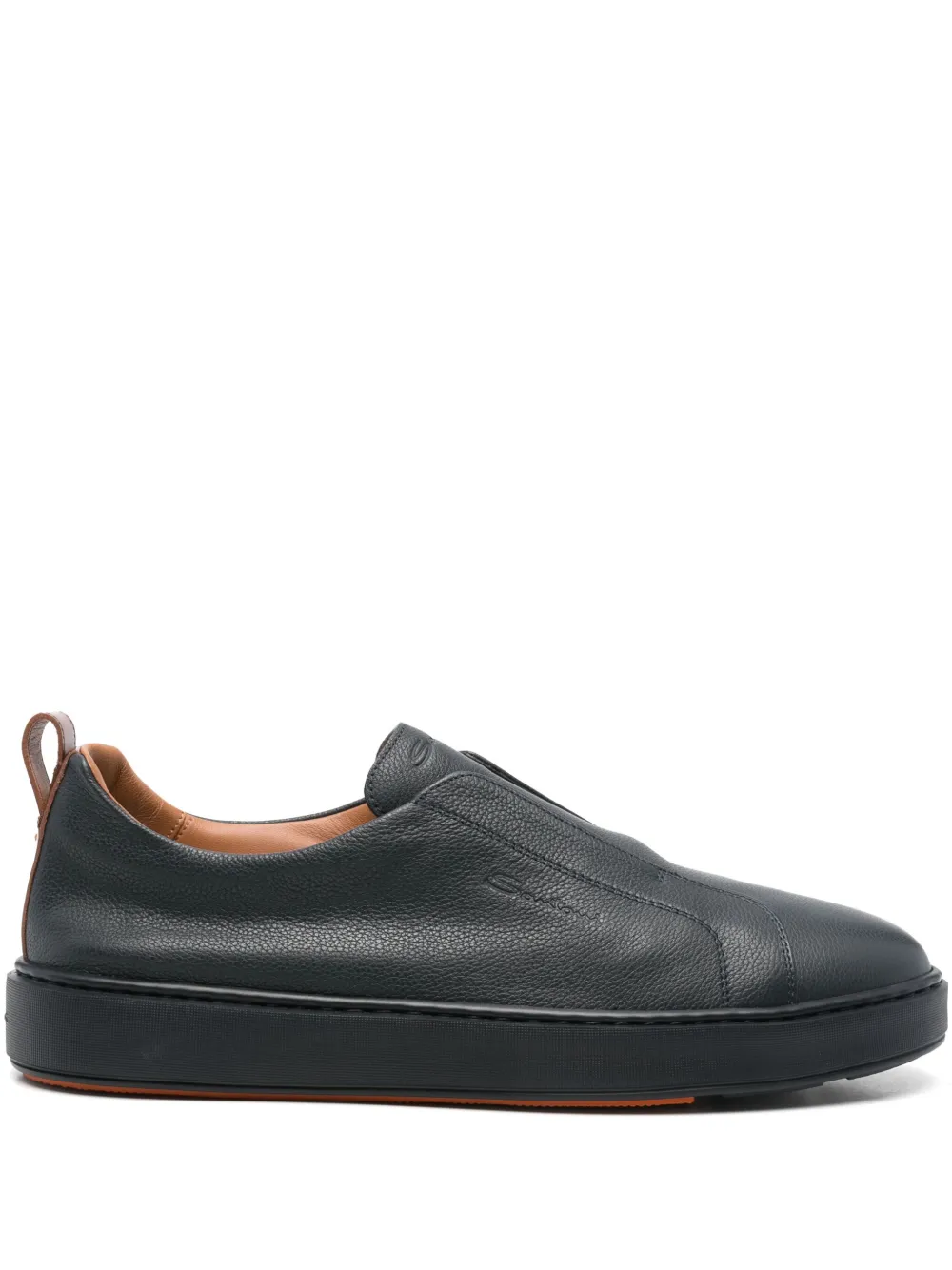 Santoni slip-on sneakers Blue