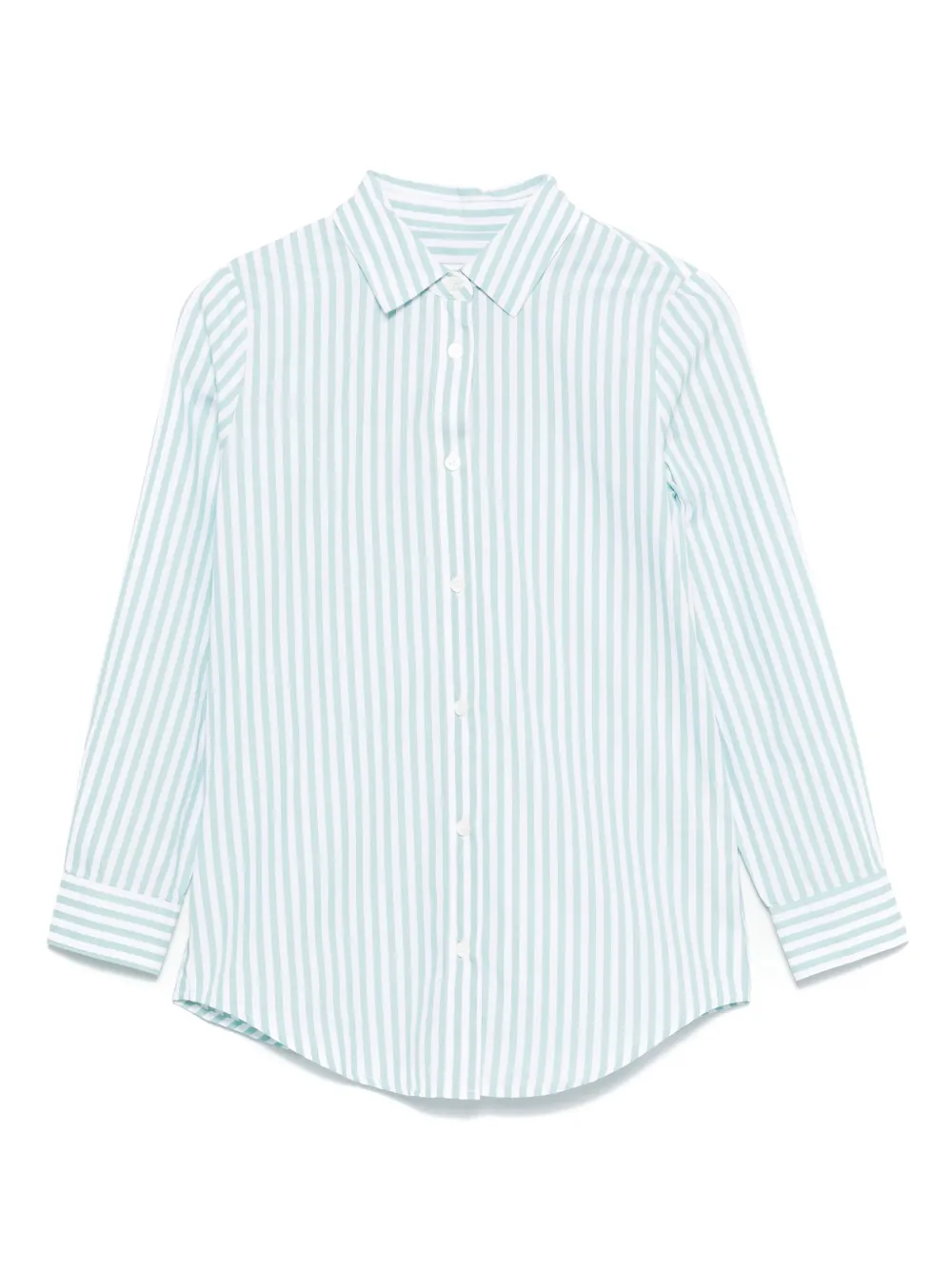 MC2 Saint Barth Kids Gestreept shirt Groen