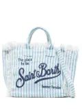 MC2 Saint Barth striped tote bag - Blue