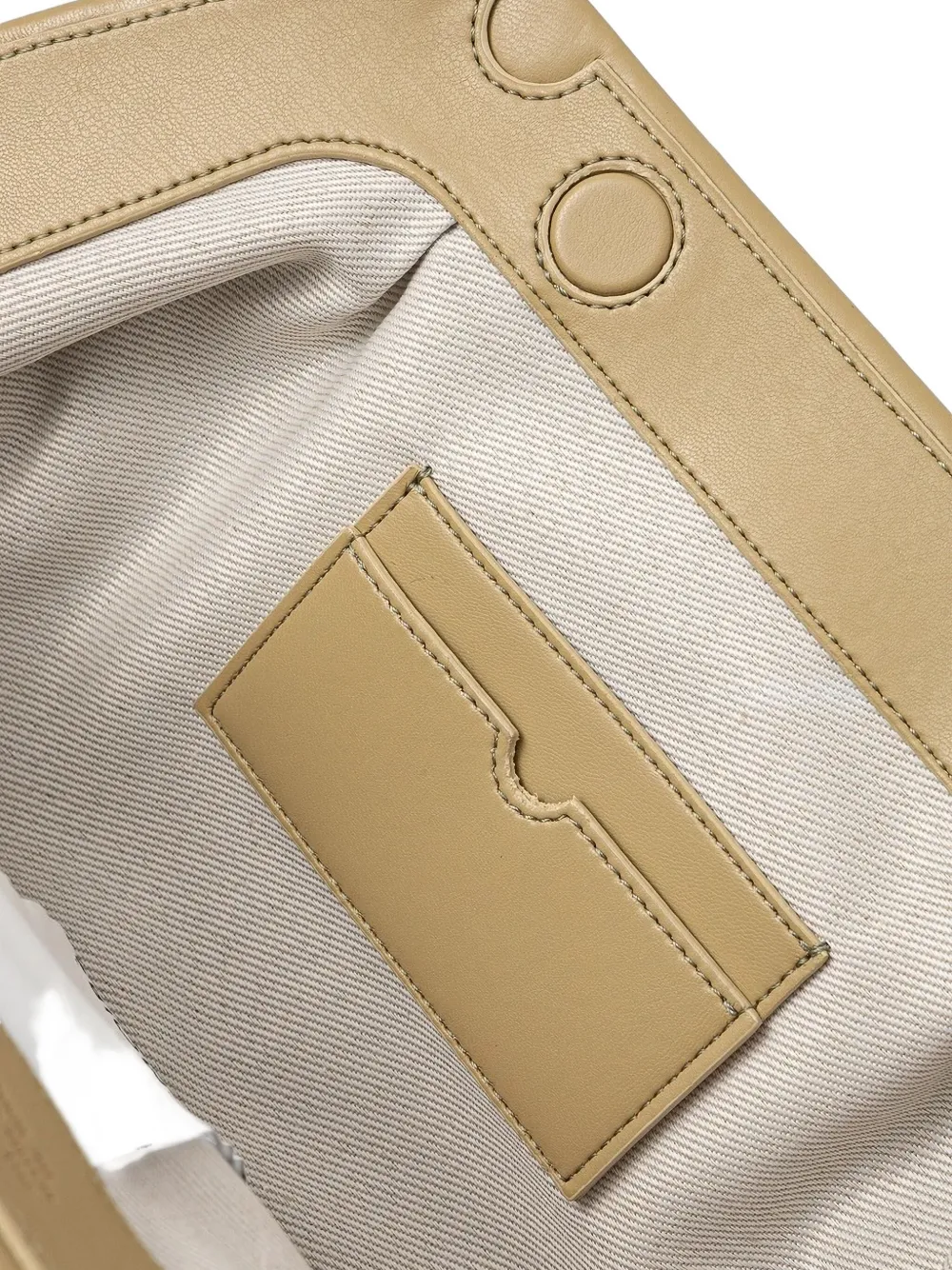 Themoirè Bios Clutch Bag In Green