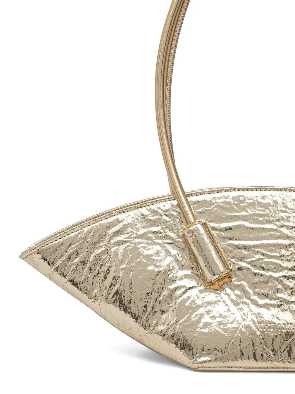 Themoirè Olimpia metallic shopper Goud