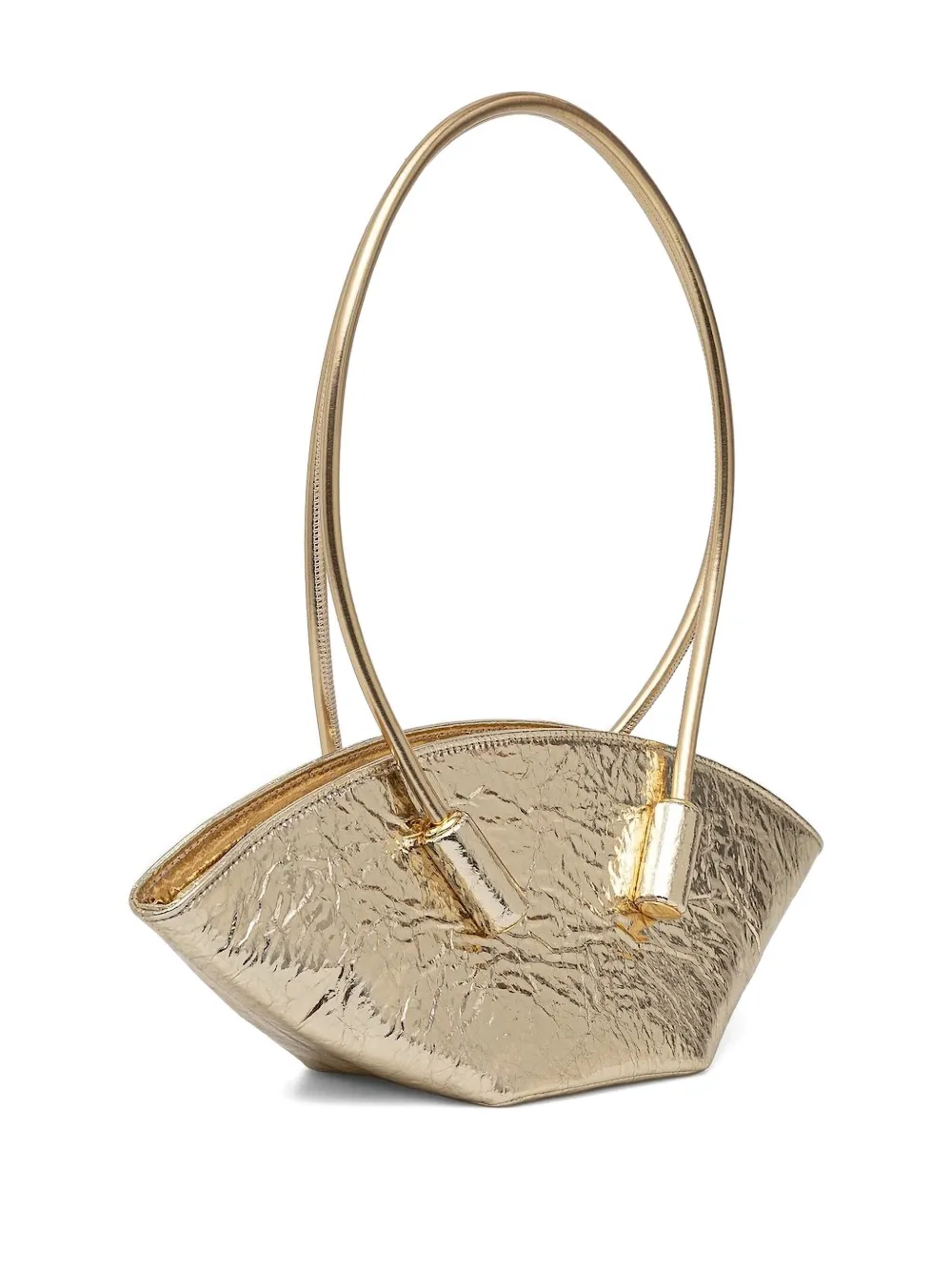 Themoirè Olimpia metallic tote bag - Goud
