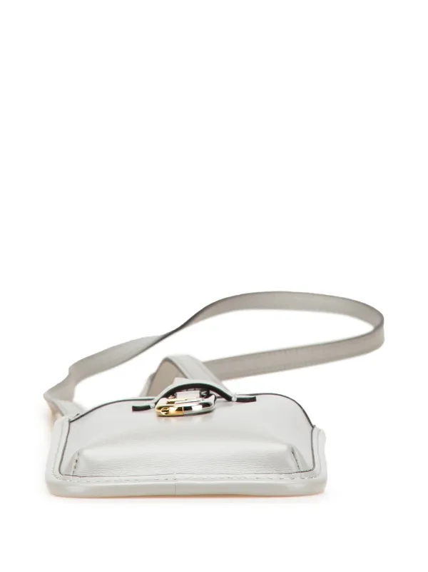 Fendi Pre-Owned 2010-2025 Handyhülle Aus Leder Mit Schulterriemen