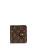 Louis Vuitton Pre-Owned 2001 Monogram Bifold Compact Wallet small wallets - Brown