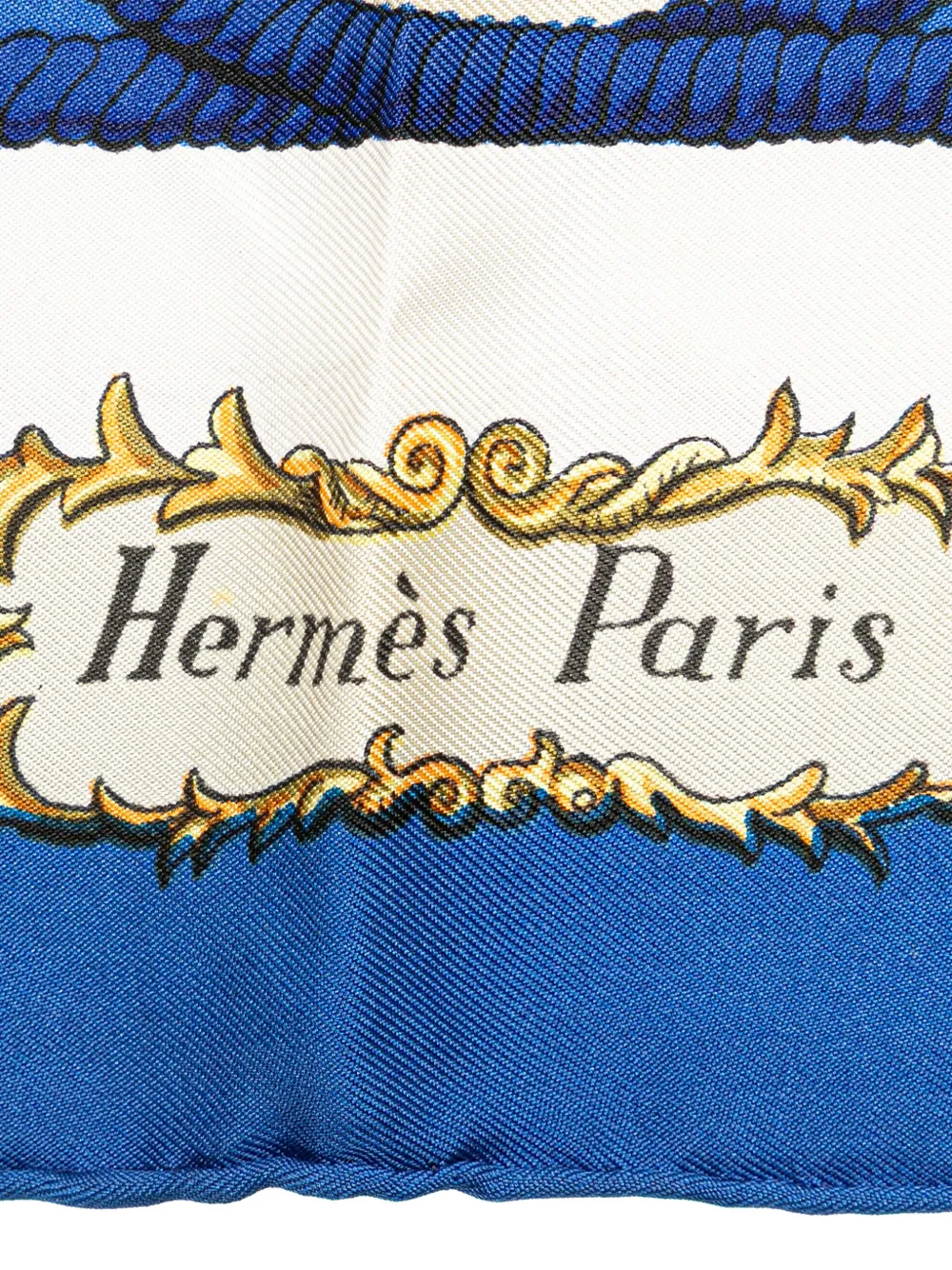 Hermès Pre-Owned mascada Lvdovicvs Magnvs de seda del siglo XX | Image 2