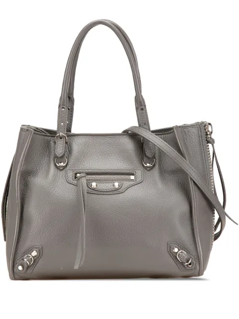 Balenciaga Pre-Owned 2016 Mini Leather Papier A4 Zip Around satchel