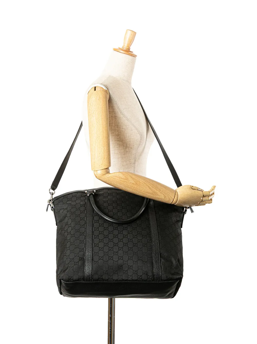 Gucci Pre-Owned 2000-2015 Large GG Canvas Charm Dome satchel | Estilos de archivo | Image 2