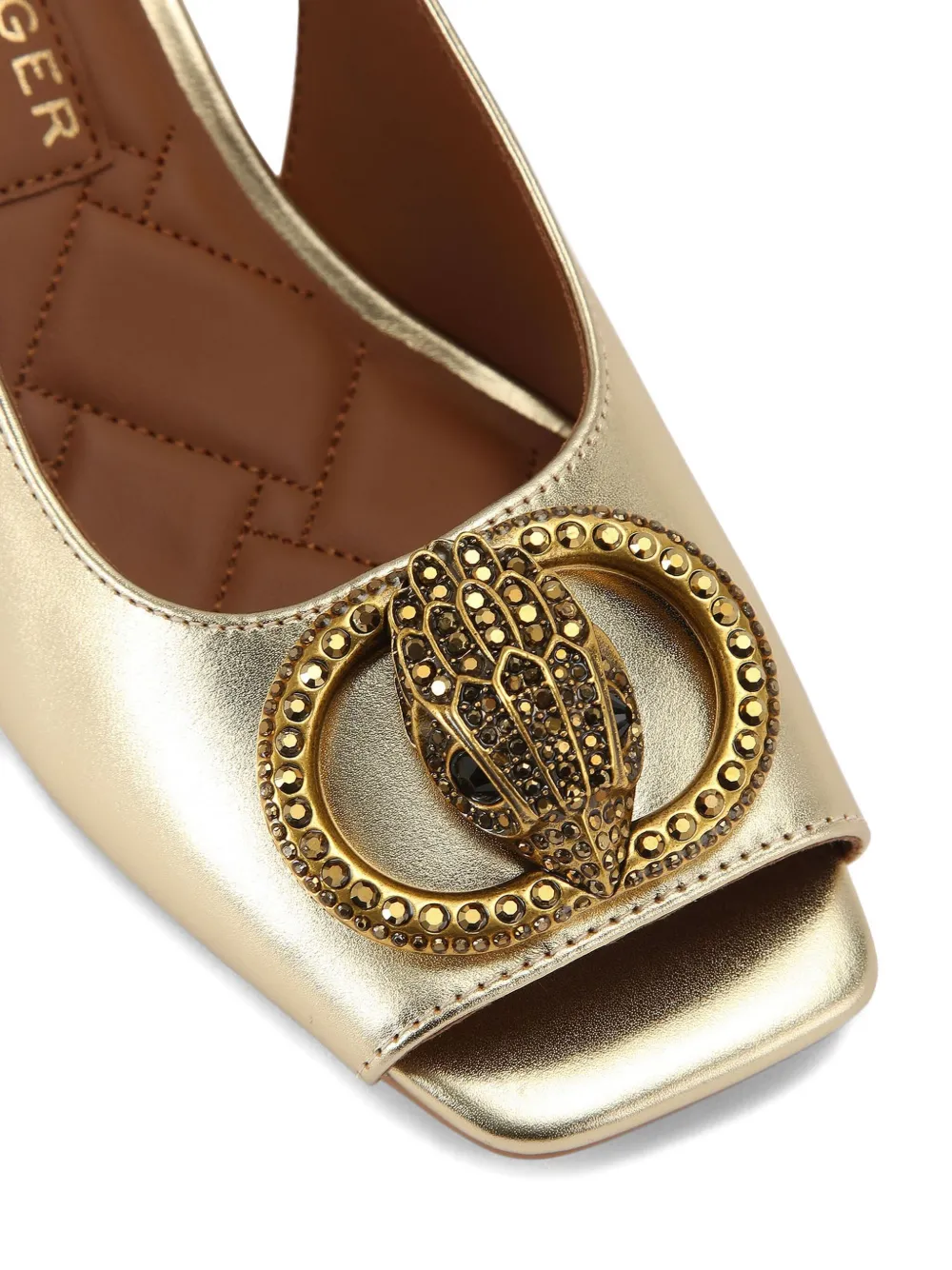 Kurt Geiger London 60 mm Chelsea sandalen Goud