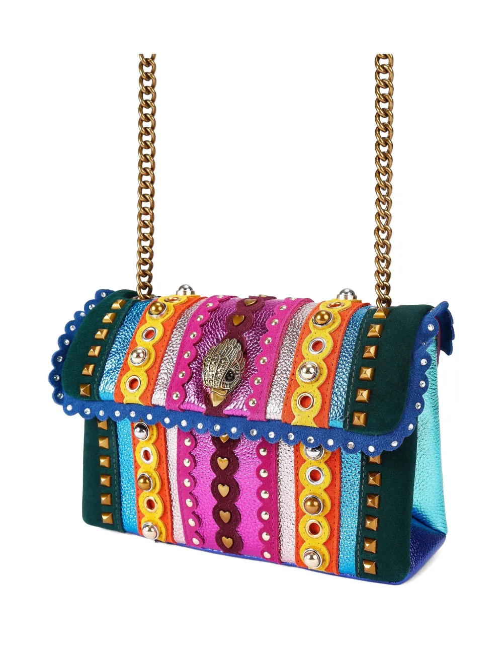 Kurt Geiger London Medium Kensignton schoudertas Blauw