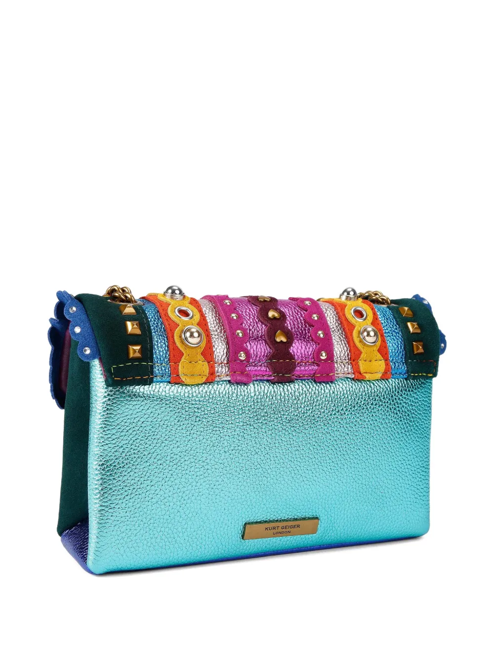 Kurt Geiger London Medium Kensignton schoudertas - Blauw