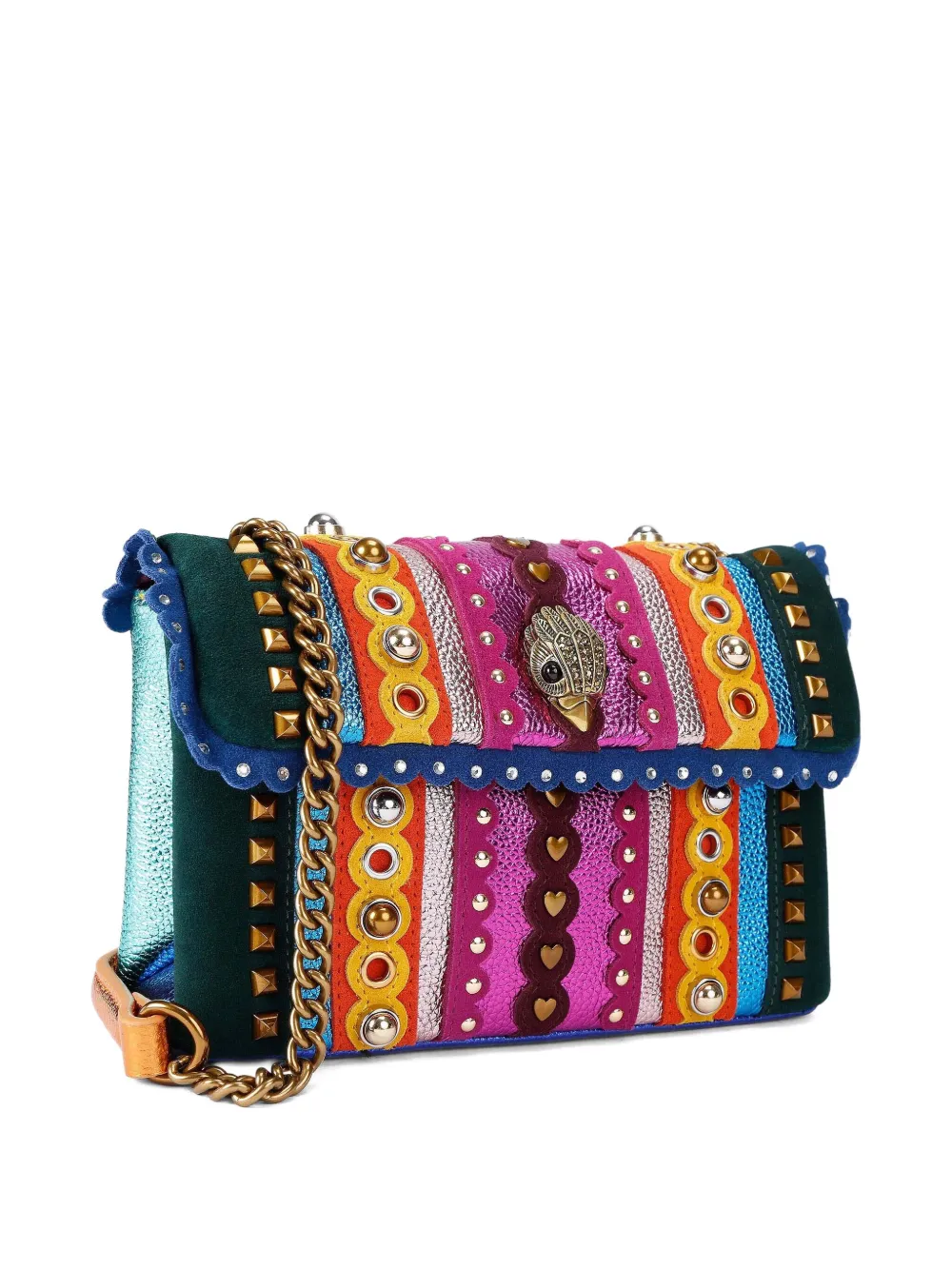 Kurt Geiger London Medium Kensignton schoudertas Blauw