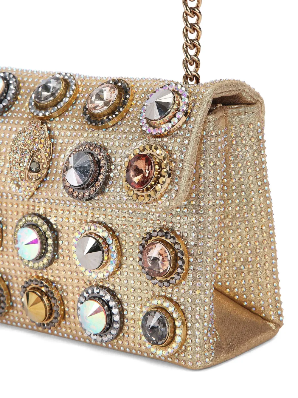 Kurt Geiger London Medium Kensignton Octavia schoudertas Goud