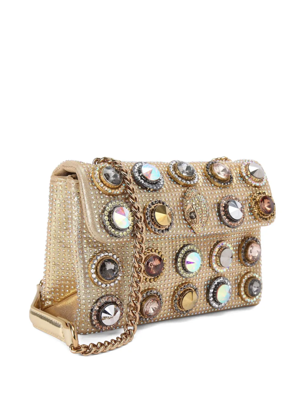 Kurt Geiger London Medium Kensignton Octavia schoudertas Goud