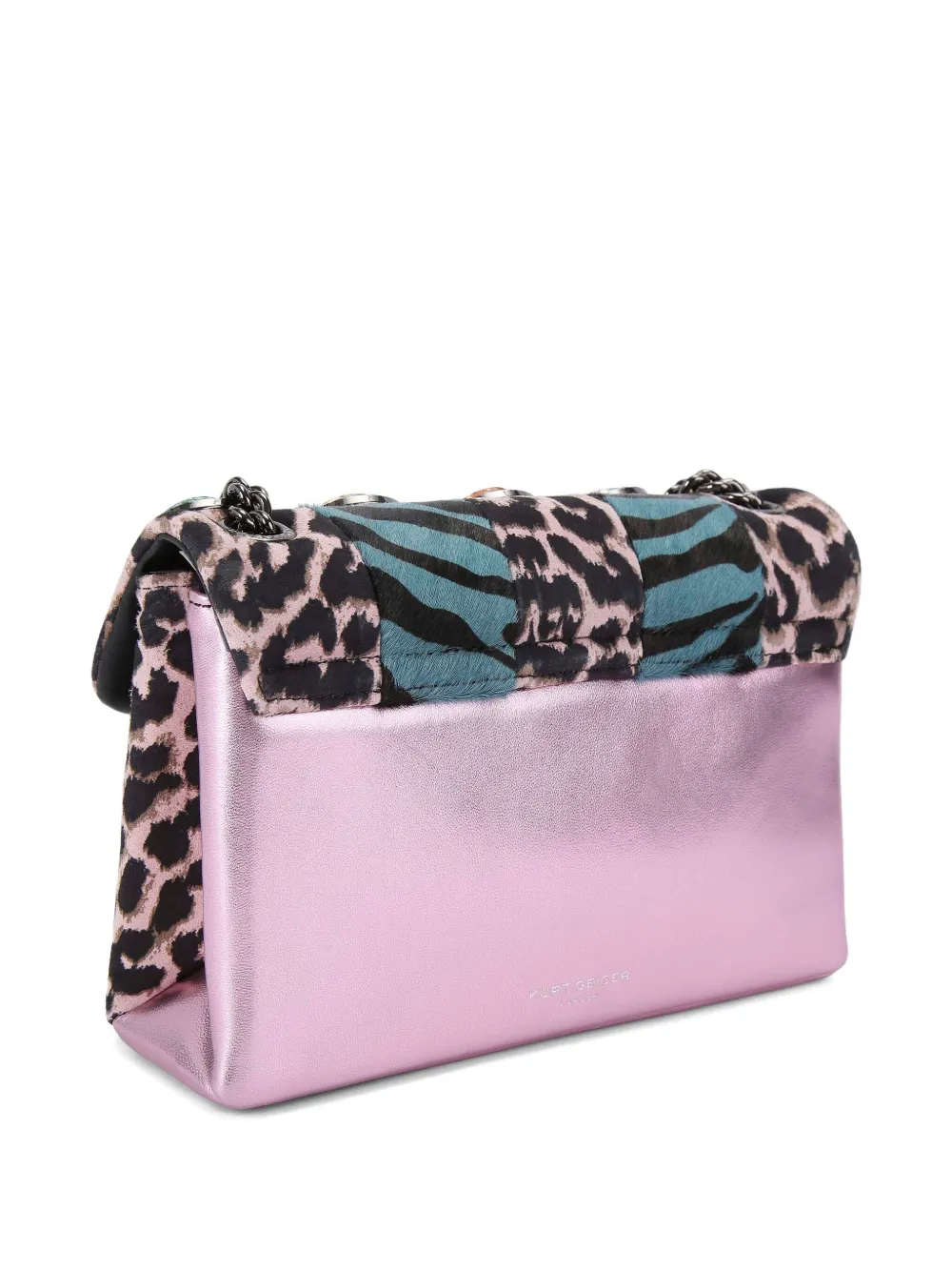 Kurt Geiger London Medium Kensignton schoudertas - Roze