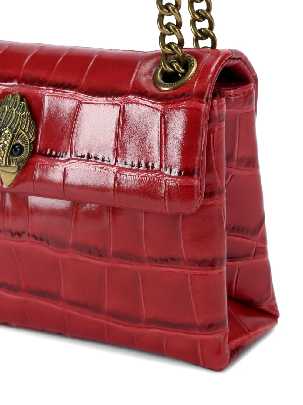 Kurt Geiger London Kensington kleine schoudertas Rood