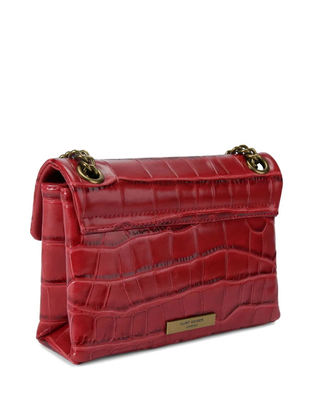 Kurt Geiger London Kensington kleine schoudertas Rood