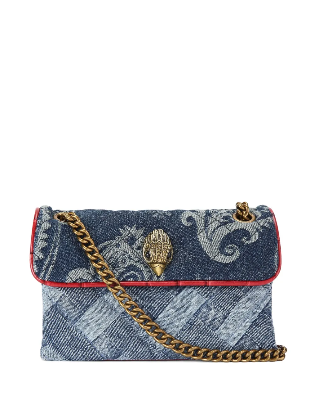 Kurt Geiger London Kensington Eye kleine crossbodytas Blauw