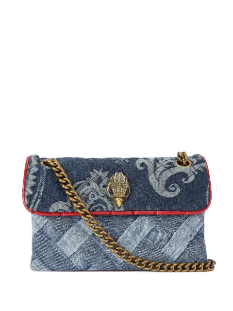 Kurt Geiger London mini Kensington denim cross body bag