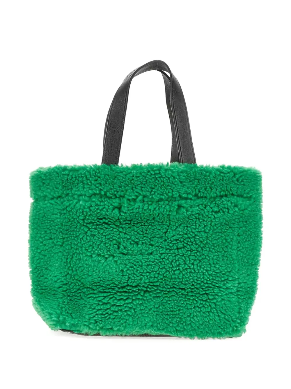 STAND STUDIO textured tote bag - Groen