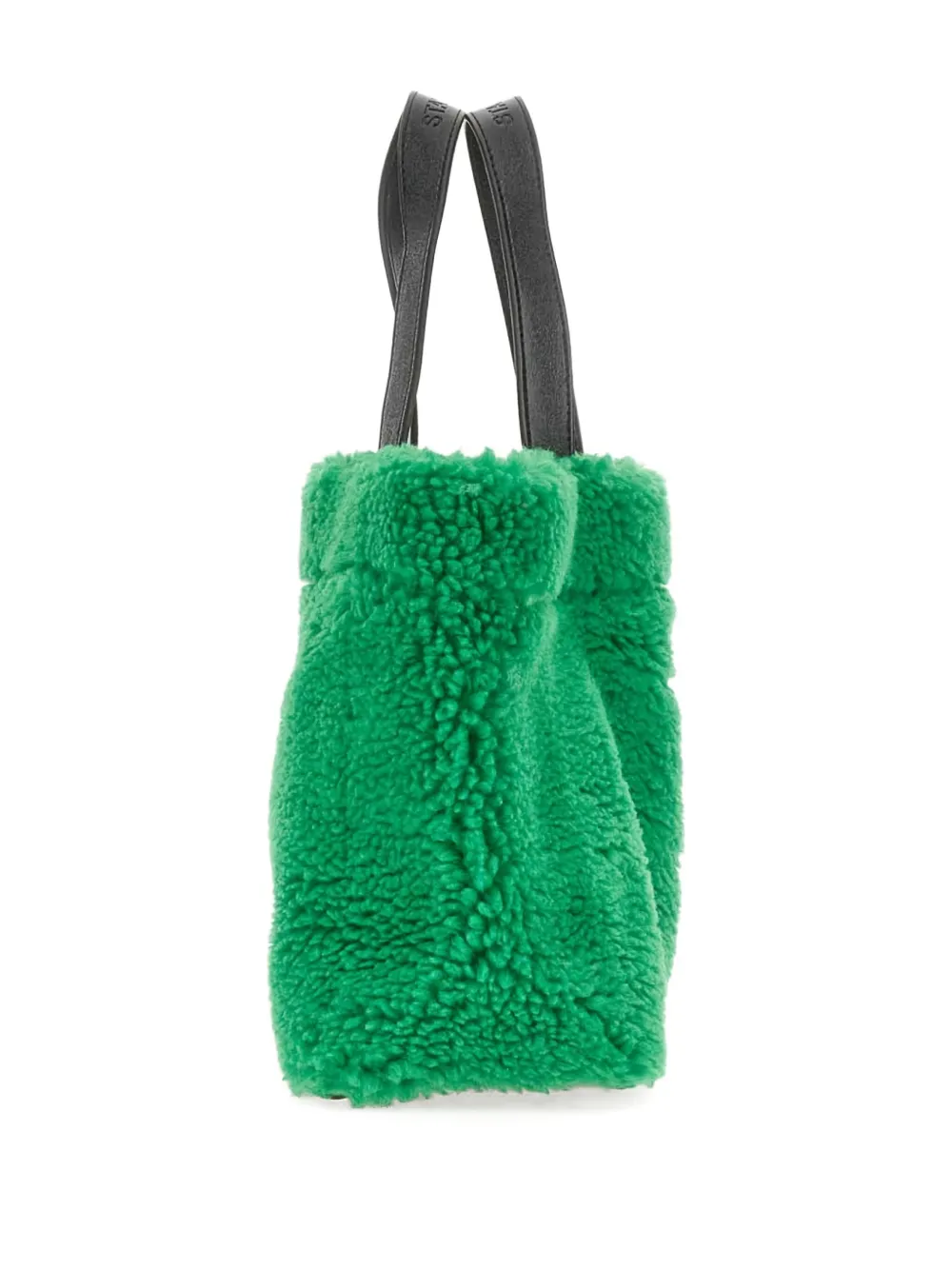 STAND STUDIO Shopper met textuur Groen