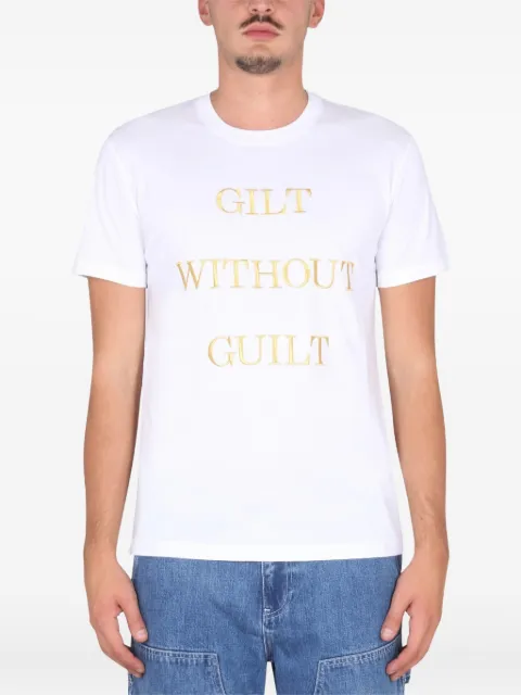 Moschino t-shirt à broderies