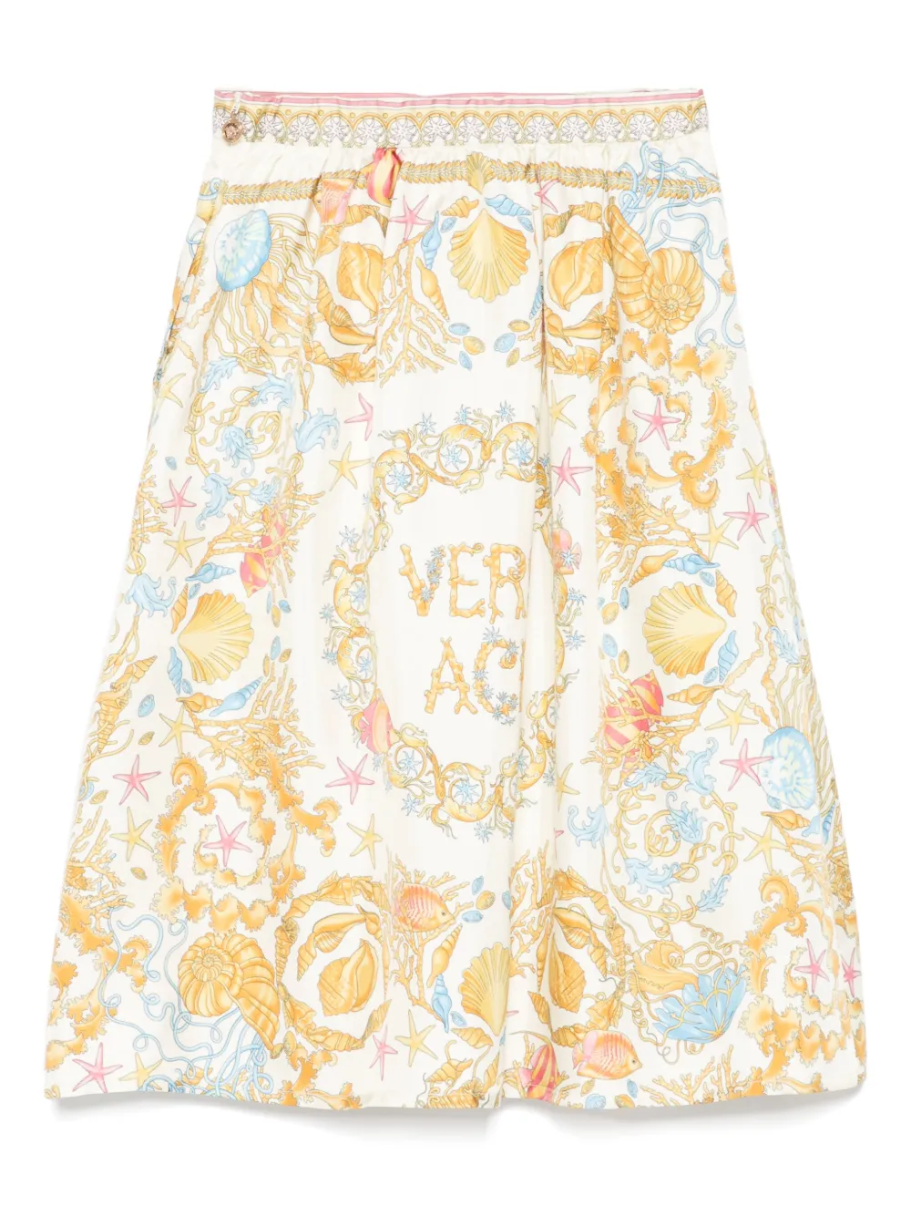 Versace Kids falda de seda estampada | Faldas de vestir | Image 2
