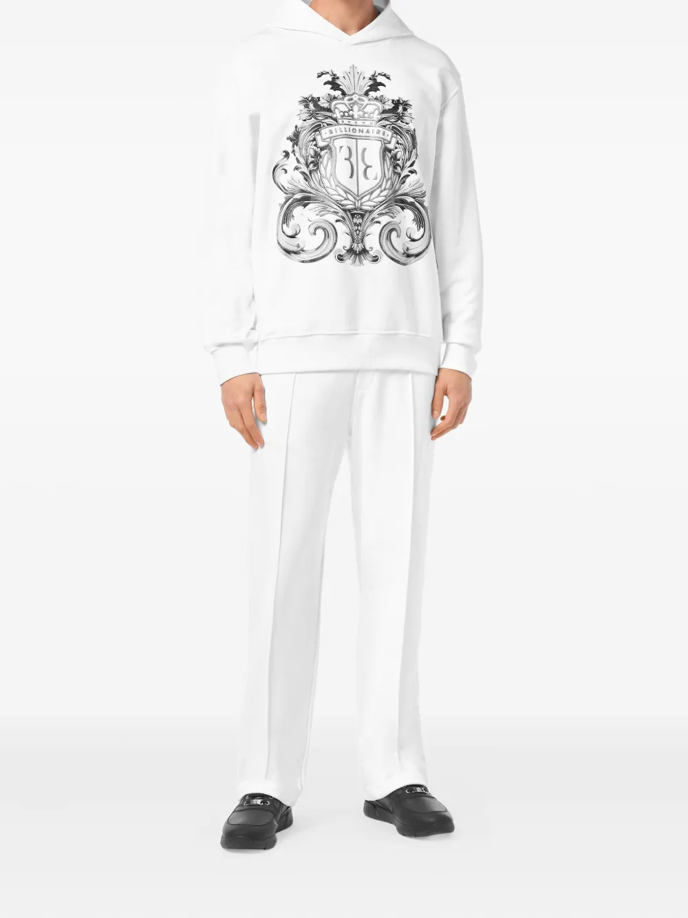 Billionaire crest-print hoodie | Hoodies | Image 2