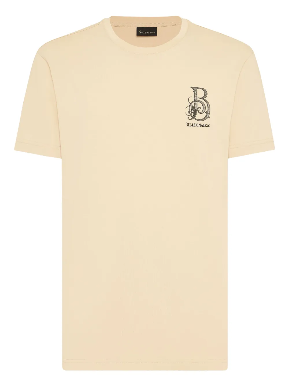 logo-embroidered T-shirt