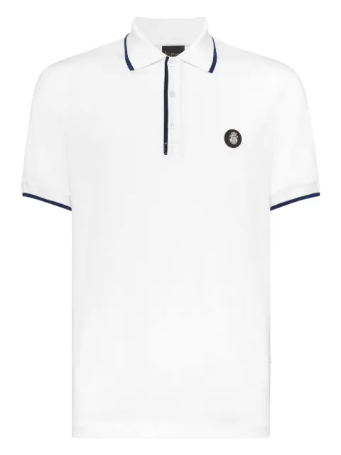 Billionaire contrasting-trim polo shirt