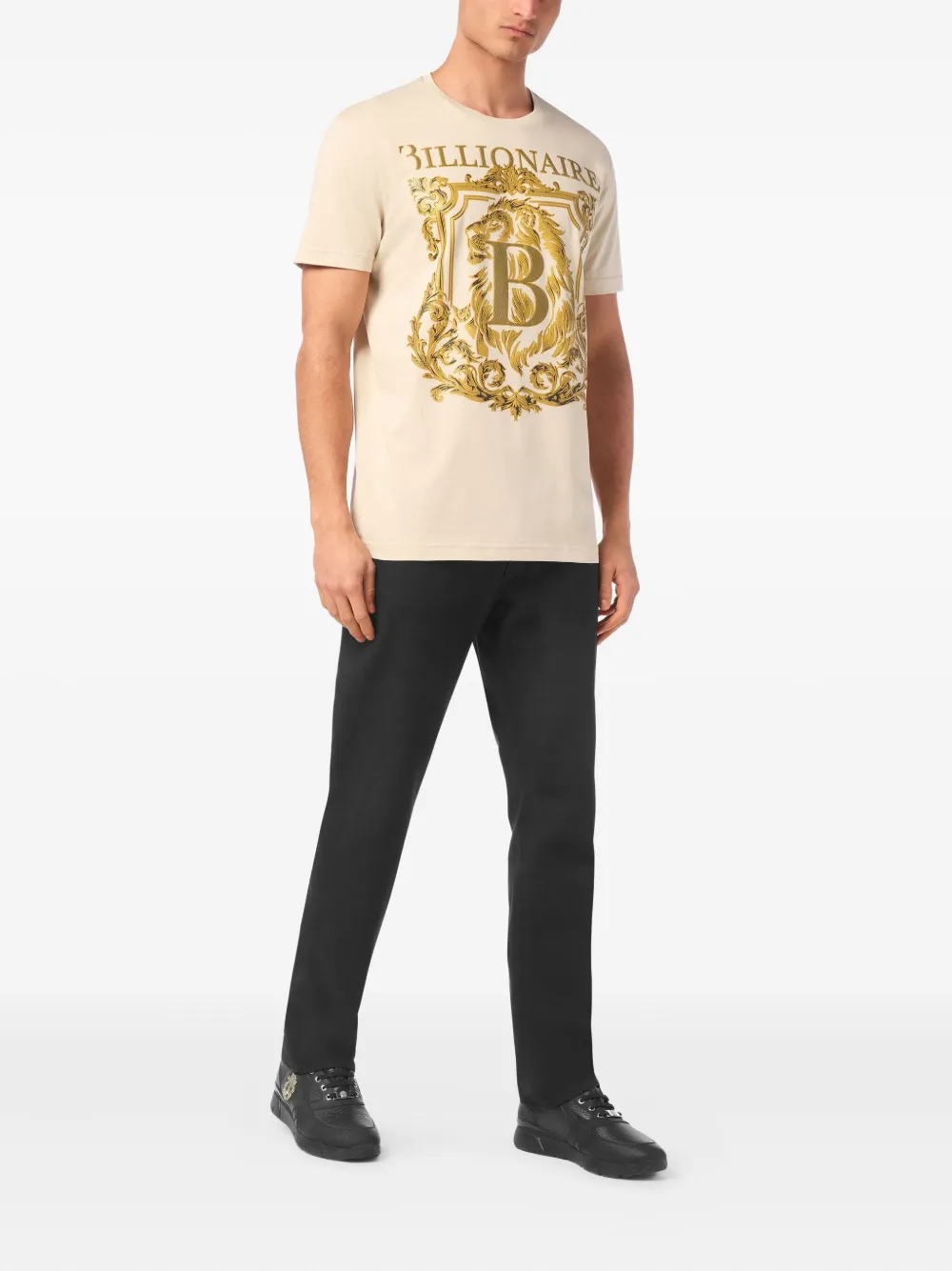 Billionaire Lion B Frame-print T-shirt | T-Shirts | Image 2