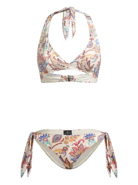 ETRO paisley-print bikini