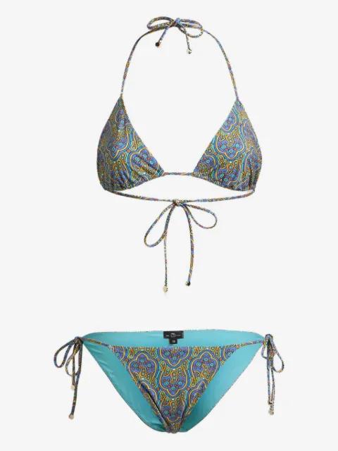 ETRO paisley-print bikini