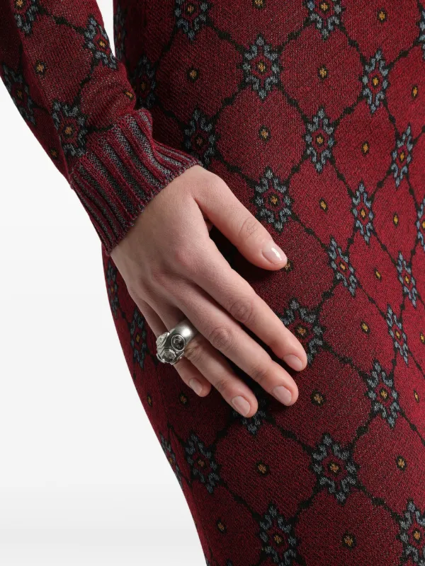 ETRO クリスタル リング | シルバートーン | FARFETCH JP