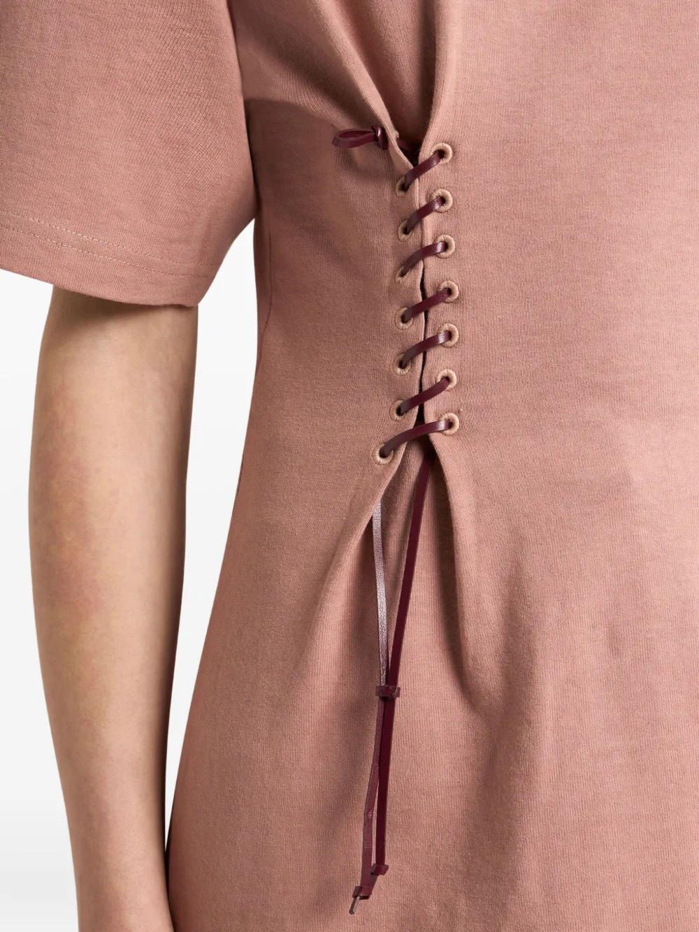 ETRO T-shirt met kant Roze