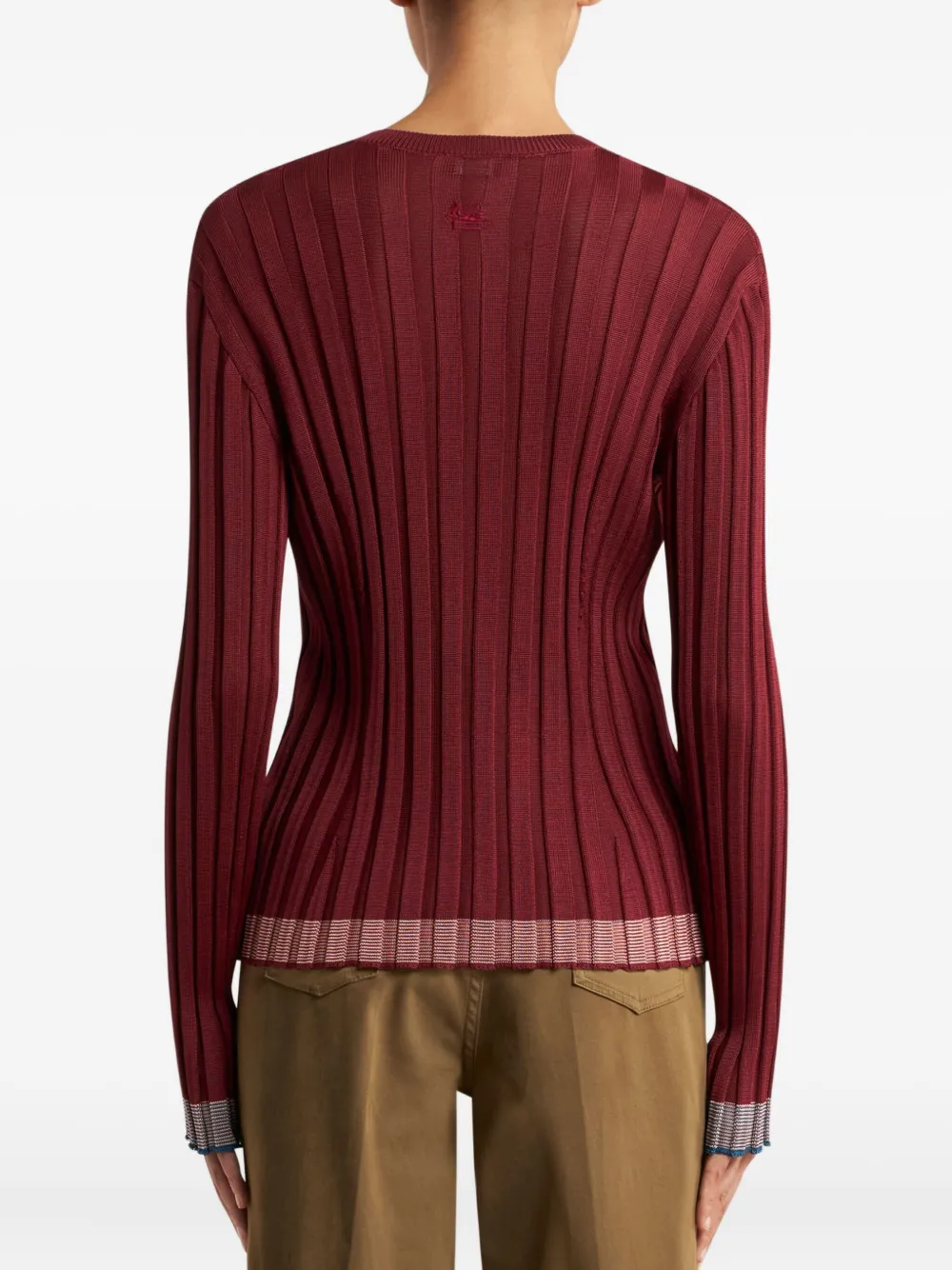 ETRO Button-up vest Rood