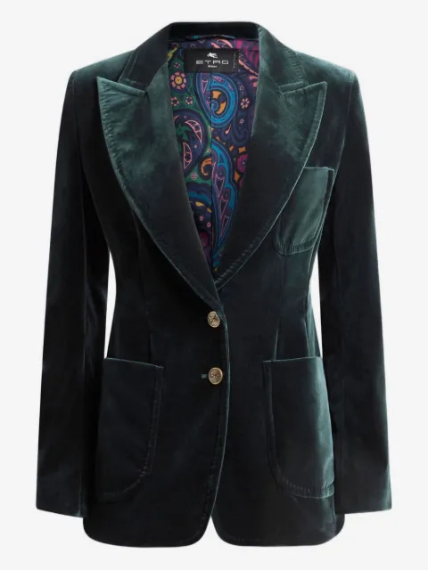 ETRO stretch velvet jacket